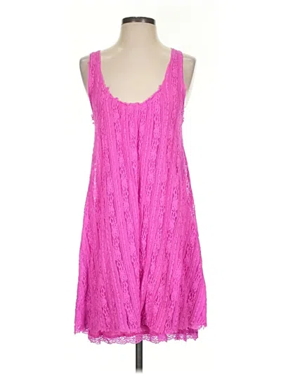 Pre-owned Free People Casual Dress In Pink
