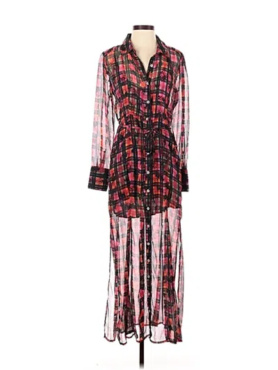 Pre-owned Free People Casual Dress In Red