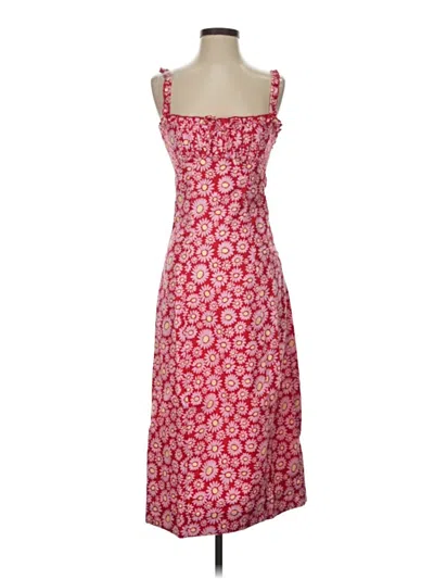 Pre-owned Free People Casual Dress In Red