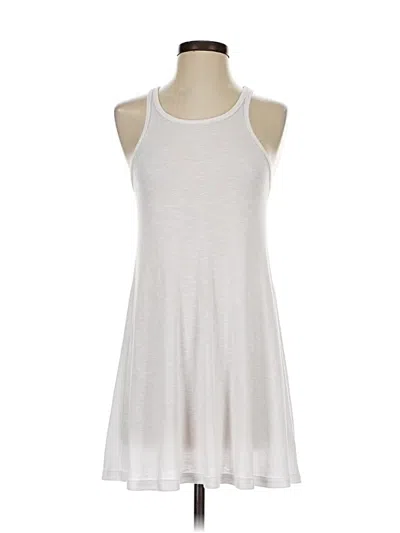 Pre-owned Free People Casual Dress In White