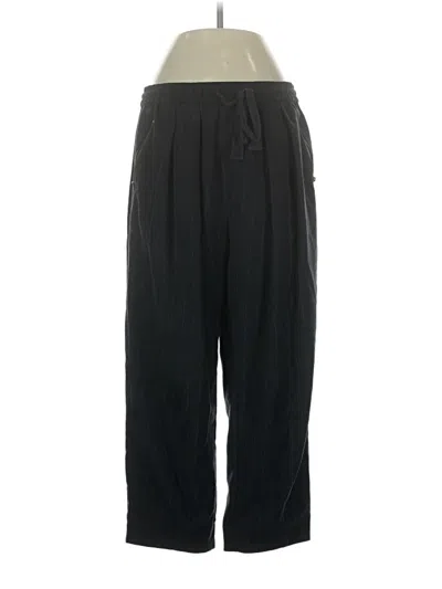 Pre-owned Free People Casual Pants In Black