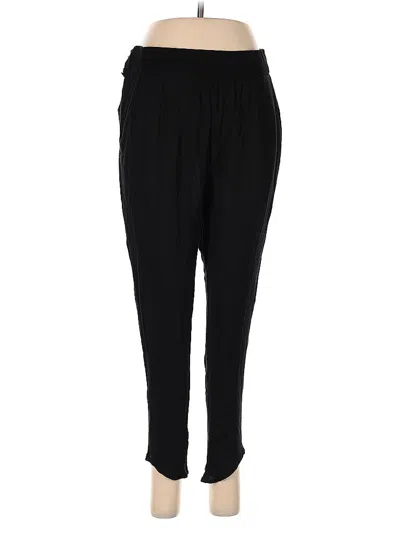 Pre-owned Free People Casual Pants In Black