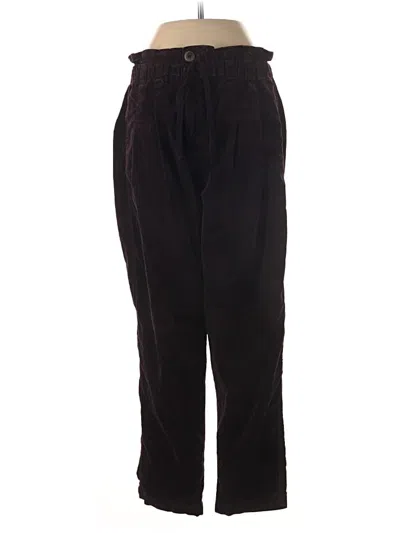 Pre-owned Free People Casual Pants In Black