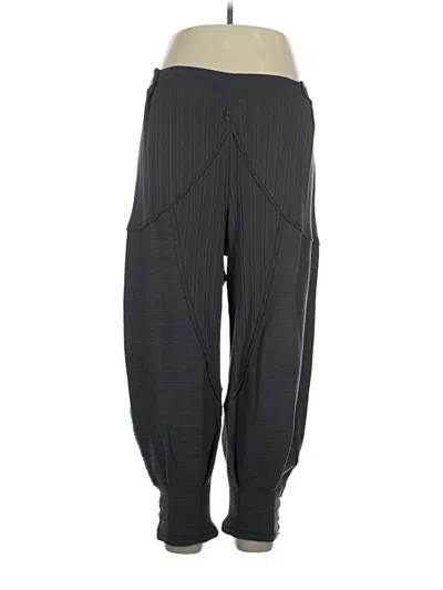Pre-owned Free People Casual Pants In Black