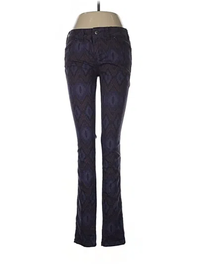 Pre-owned Free People Casual Pants In Blue