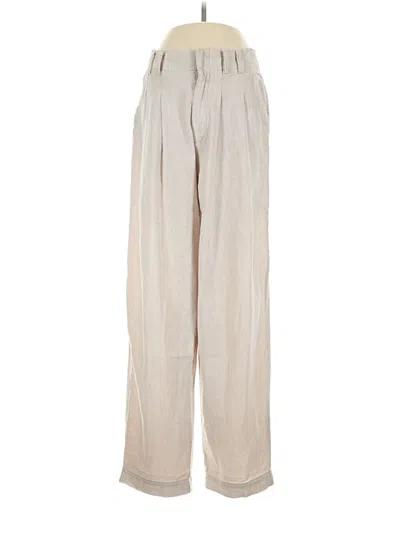 Pre-owned Free People Casual Pants In Brown