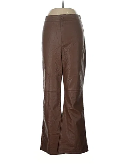 Pre-owned Free People Casual Pants In Brown