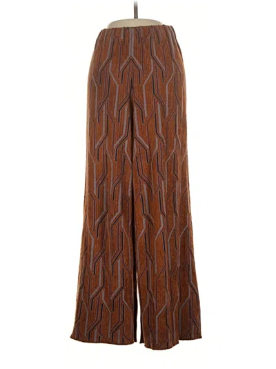 Pre-owned Free People Casual Pants In Brown