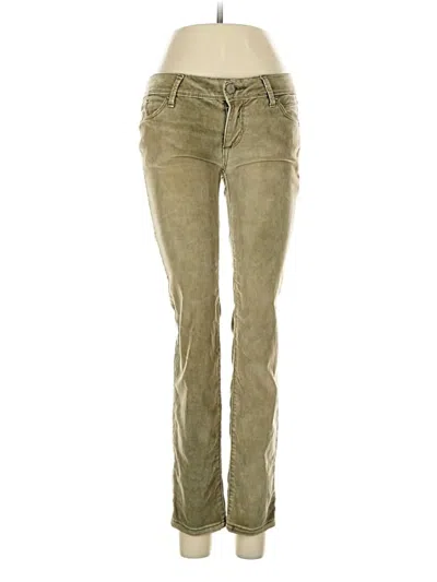 Pre-owned Free People Casual Pants In Green