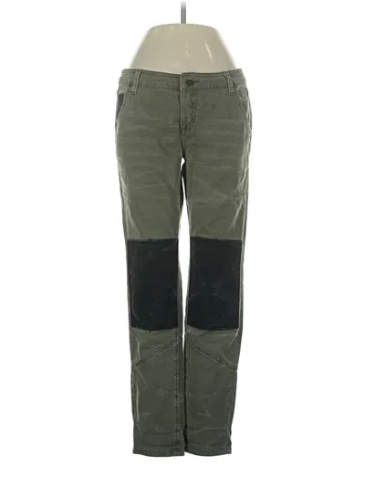 Pre-owned Free People Casual Pants In Green