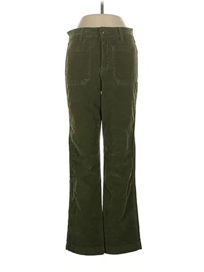 Pre-owned Free People Casual Pants In Green