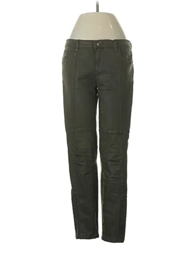 Pre-owned Free People Casual Pants In Green