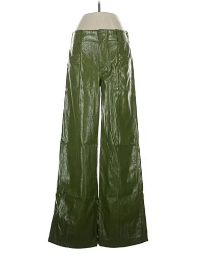 Pre-owned Free People Casual Pants In Green
