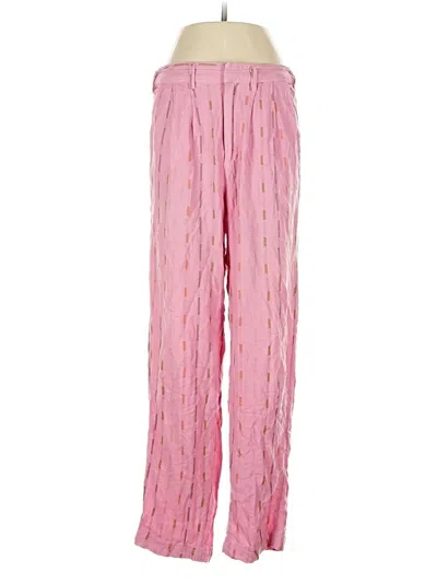 Pre-owned Free People Casual Pants In Pink
