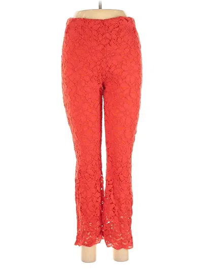 Pre-owned Free People Casual Pants In Red