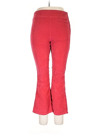 Pre-owned Free People Casual Pants In Red