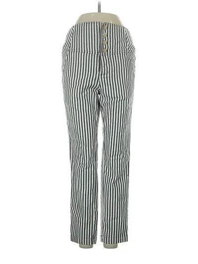 Pre-owned Free People Casual Pants In Silver