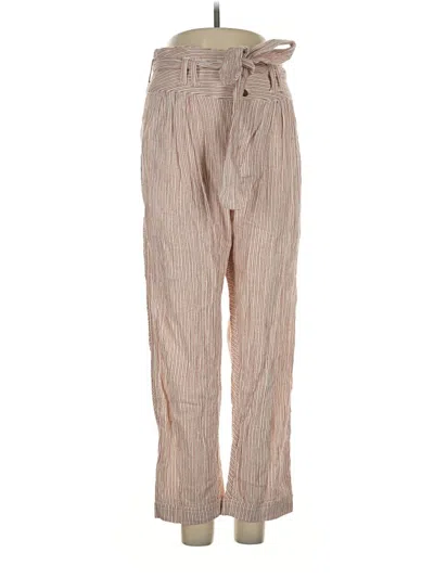 Pre-owned Free People Casual Pants In Tan