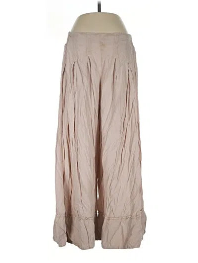 Pre-owned Free People Casual Pants In Tan
