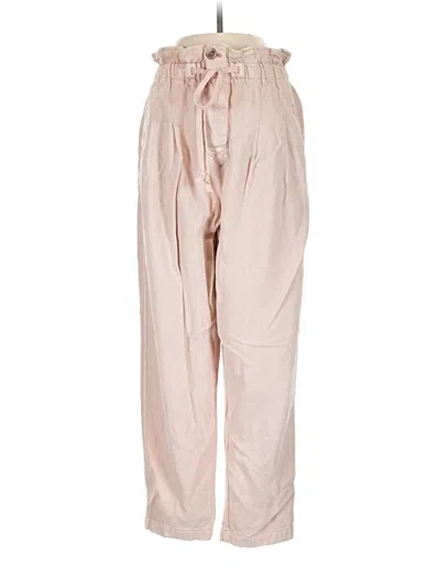 Pre-owned Free People Casual Pants In Tan