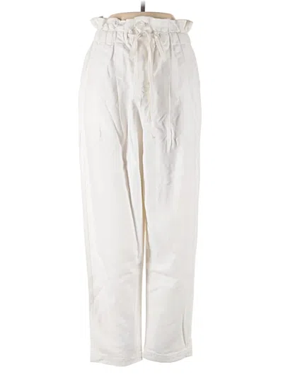 Pre-owned Free People Casual Pants In White