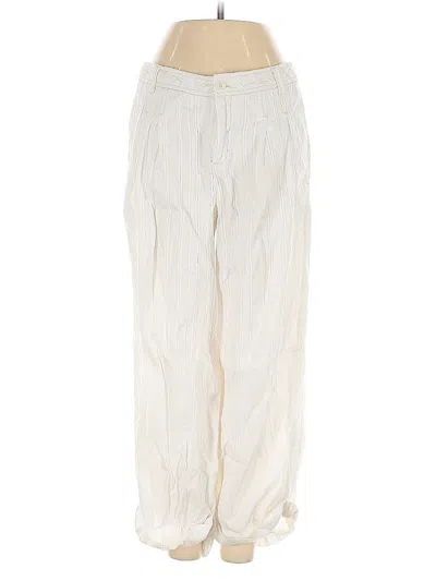 Pre-owned Free People Casual Pants In White