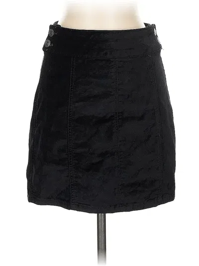 Pre-owned Free People Casual Skirt In Black