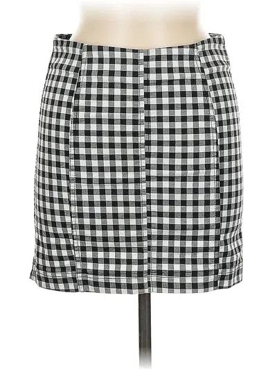 Pre-owned Free People Casual Skirt In Black