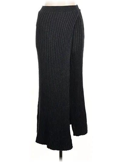 Pre-owned Free People Casual Skirt In Black