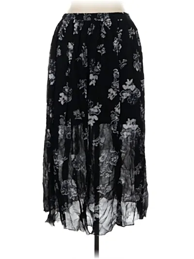 Pre-owned Free People Casual Skirt In Black