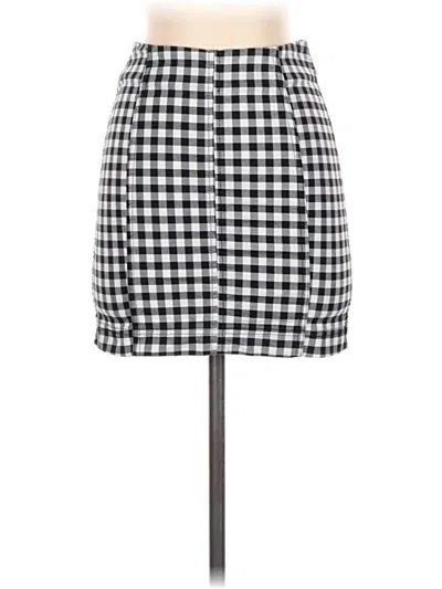 Pre-owned Free People Casual Skirt In Black