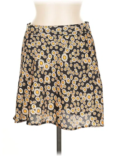 Pre-owned Free People Casual Skirt In Brown