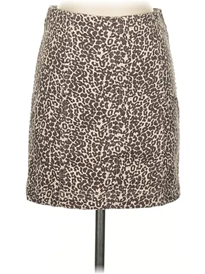 Pre-owned Free People Casual Skirt In Brown