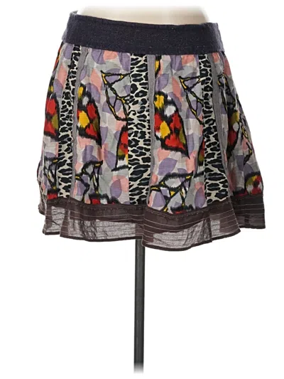 Pre-owned Free People Casual Skirt In Gray