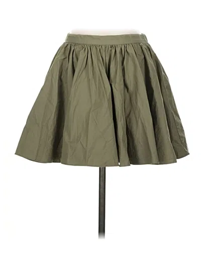 Pre-owned Free People Casual Skirt In Green