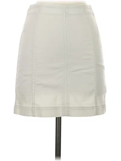 Pre-owned Free People Casual Skirt In Ivory