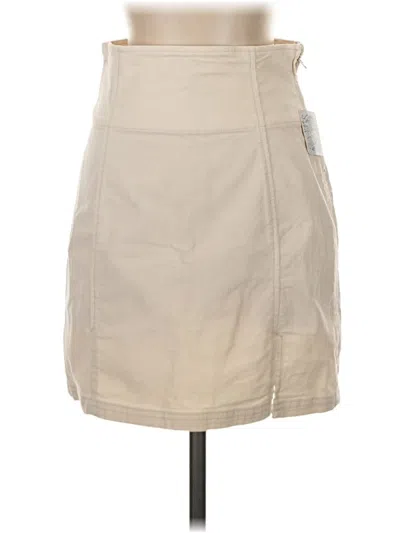 Free People Casual Skirt In White
