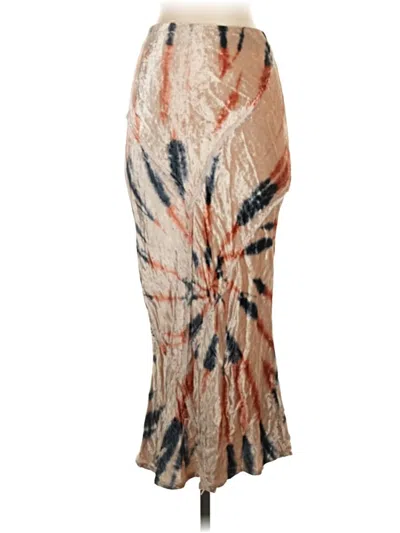 Pre-owned Free People Casual Skirt In Tan
