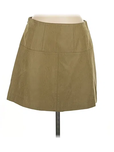 Pre-owned Free People Casual Skirt In Tan