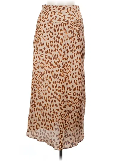 Pre-owned Free People Casual Skirt In Tan