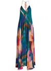 Free People Catalina Printed Woven Maxi Dress In Multi