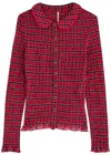 Free People Caught A Feeling Cardi Shirt In Red