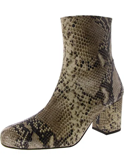 Free People Cecile Womens Zipper Dressy Ankle Boots In Grey