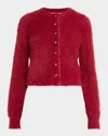 Free People Celeste Cardigan In Aged Red