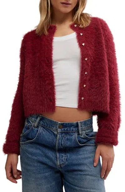 FREE PEOPLE FREE PEOPLE CELESTE OPEN STITCH CARDIGAN