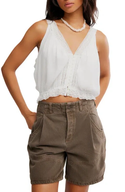 Free People Celeste Tank Top In White