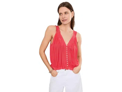 Free People Celeste Tank Women's Clothing Sour Sweet: Sm (women's 4-6) In Red