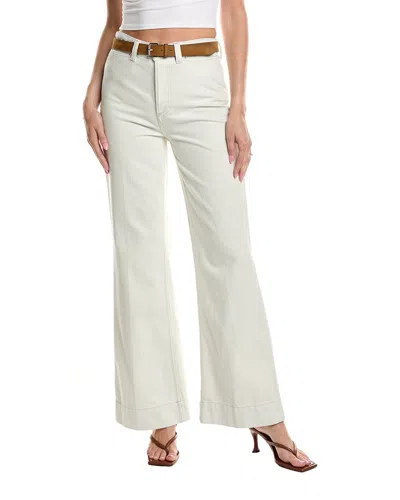 Free People Cerine Ecru Relaxed Bootcut Jean