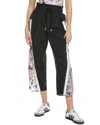 Free People Champ Is Here Printed Pant In Black