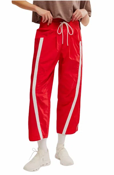 Free People Champ Is Here Track Pant In Winterberry